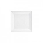Front of the House Kyoto 12 oz. Bright White Porcelain Bud Vase - 6/Case