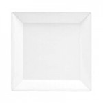 Front of the House Kyoto 12 oz. Bright White Porcelain Bud Vase - 6/Case