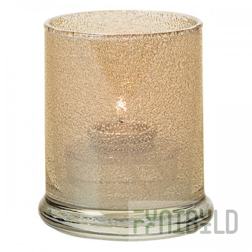 Hollowick 6147CHJ Champagne Jewel Glass Votive Column