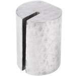 American Metalcraft Cylinder Hammered Aluminum Card Holder American Metalcraft Cylinder Hammered Aluminum Card Holder