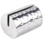 American Metalcraft Cylinder Hammered Aluminum Card Holder American Metalcraft Cylinder Hammered Aluminum Card Holder