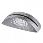 American Metalcraft Cylinder Hammered Aluminum Card Holder American Metalcraft Cylinder Hammered Aluminum Card Holder