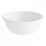 Acopa 8 oz. Customizable Bright White Rolled Edge Stoneware Mug - 36/Case Acopa 8 oz. Customizable Bright White Rolled Edge Stoneware Mug - 36/Case