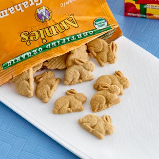 Annie's Organic Honey Bunny Grahams 1.25 oz. - 100/Case