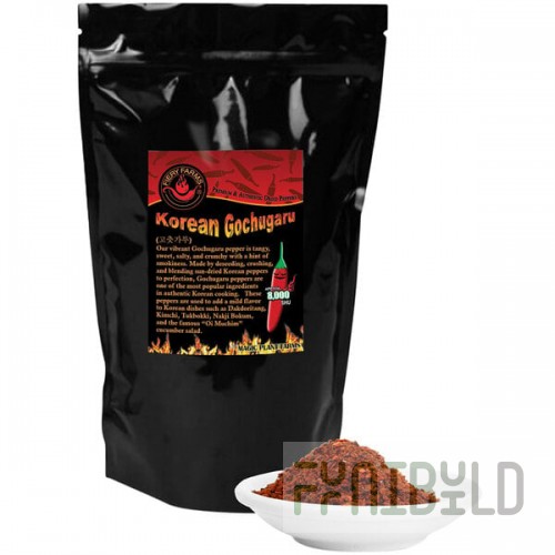Fiery Farms Red Korean Gochugaru Pepper Flakes 2.2 lb.
