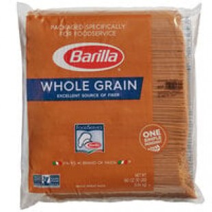 1 lb. Bag Whole Wheat Spaghetti Pasta - 20/Case 1 lb. Bag Whole Wheat Spaghetti Pasta - 20/Case