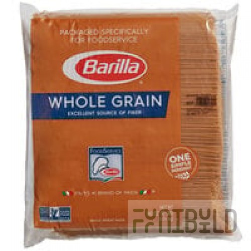 1 lb. Bag Whole Wheat Spaghetti Pasta - 20/Case