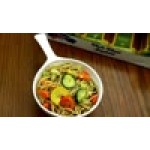 1 lb. Bag Whole Wheat Spaghetti Pasta - 20/Case