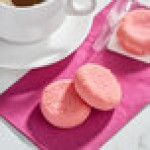 Elk Village Bakery 2-Count Individually Wrapped Vegan Strawberry Amaretti Cookie 1.34 oz. - 32/Case Elk Village Bakery 2-Count Individually Wrapped Vegan Strawberry Amaretti Cookie 1.34 oz. - 32/Case
