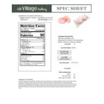Elk Village Bakery 2-Count Individually Wrapped Vegan Strawberry Amaretti Cookie 1.34 oz. - 32/Case Elk Village Bakery 2-Count Individually Wrapped Vegan Strawberry Amaretti Cookie 1.34 oz. - 32/Case