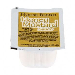 Salad Fresh Honey Mustard Sauce 1 oz. Portion Cup - 100/Case Salad Fresh Honey Mustard Sauce 1 oz. Portion Cup - 100/Case