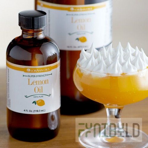 LorAnn Oils 4 fl. oz. All-Natural Lemon Super Strength Flavor