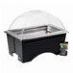 Sterno Full Size ChalkBoard Fold-Away WindGuard Chafer with Black Matte Finish, Full Size Pan, and Clear Dome Lid Sterno Full Size ChalkBoard Fold-Away WindGuard Chafer with Black Matte Finish, Full Size Pan, and Clear Dome Lid