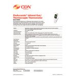 CDN INTP662 ProAccurate HACCP Digital Laser Infrared Thermometer with Folding Thermocouple Probe CDN INTP662 ProAccurate HACCP Digital Laser Infrared Thermometer with Folding Thermocouple Probe