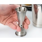 Barfly® M37003 1 oz. & 1.5 oz. Stainless Steel Japanese Style Jigger Barfly® M37003 1 oz. & 1.5 oz. Stainless Steel Japanese Style Jigger
