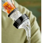 Choice 0.5 oz. 3-Ball Measured Liquor Pourer with Collar - 12/Pack