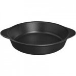Chasseur 40 oz. Black Enameled Mini Cast Iron Oval Casserole Dish by Arc Cardinal FN420