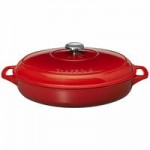 Chasseur 40 oz. Black Enameled Mini Cast Iron Oval Casserole Dish by Arc Cardinal FN420
