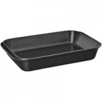 Chasseur 40 oz. Black Enameled Mini Cast Iron Oval Casserole Dish by Arc Cardinal FN420