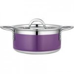 Bon Chef Country French X 3.3 Qt. Ombre Crimson Red Sauce Pot with Cover 73301-OM-CR