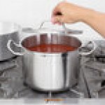 Vollrath / Lincoln 3902 Optio 6 3/4 Qt. Sauce Pot with Cover
