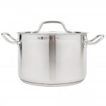 Vollrath / Lincoln 3902 Optio 6 3/4 Qt. Sauce Pot with Cover