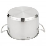 Vollrath / Lincoln 3902 Optio 6 3/4 Qt. Sauce Pot with Cover