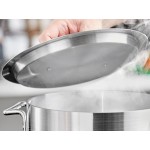 Choice 10 Qt. Standard Weight Aluminum Stock Pot with Cover Choice 10 Qt. Standard Weight Aluminum Stock Pot with Cover
