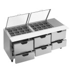 Beverage-Air SPED72HC-24M-6-CL Elite Series 72 Beverage-Air SPED72HC-24M-6-CL Elite Series 72
