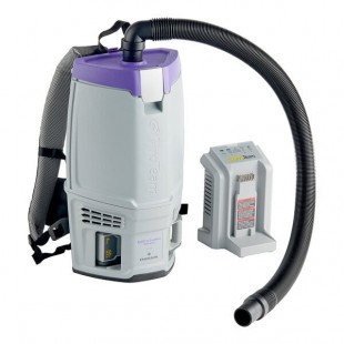 Scratch and Dent ProTeam GoFit® 6 107784 4.0 Ah 6 Qt. Cordless Backpack Vacuum with 107532 ProBlade Hard Surface and Carpet Kit Scratch and Dent ProTeam GoFit® 6 107784 4.0 Ah 6 Qt. Cordless Backpack Vacuum with 107532 ProBlade Hard Surface and Carpet Kit