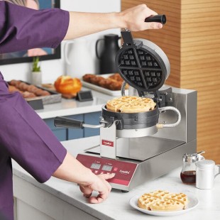 Estella WBMXS2A Stacked Belgian Waffle Maker - 120V, 1820W Estella WBMXS2A Stacked Belgian Waffle Maker - 120V, 1820W