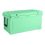 CaterGator CG100SF Seafoam 110 Qt. Rotomolded Outdoor Cooler / Ice Chest