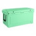 CaterGator CG100SF Seafoam 110 Qt. Rotomolded Outdoor Cooler / Ice Chest