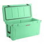 CaterGator CG100SF Seafoam 110 Qt. Rotomolded Outdoor Cooler / Ice Chest