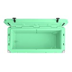 CaterGator CG100SF Seafoam 110 Qt. Rotomolded Outdoor Cooler / Ice Chest