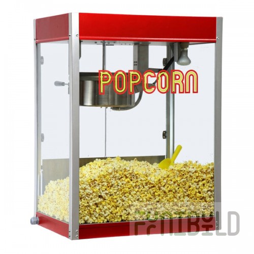 Paragon 198116 1981 Venue Pop 16 oz. Red Classic Countertop Popcorn Machine - 120V