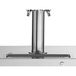 Beverage-Air DD48HC-1-B Double Tap Kegerator Beer Dispenser - Black, (2) 1/2 Keg Capacity