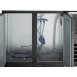 Beverage-Air DD48HC-1-B Double Tap Kegerator Beer Dispenser - Black, (2) 1/2 Keg Capacity