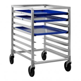 New Age 8 Pan End Load Undercounter Aluminum Bun / Sheet Pan Rack 1314 New Age 8 Pan End Load Undercounter Aluminum Bun / Sheet Pan Rack 1314