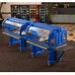 Cambro VBRHD5186 Navy Blue 5' Versa Food / Salad Bar with Heavy-Duty Casters Cambro VBRHD5186 Navy Blue 5' Versa Food / Salad Bar with Heavy-Duty Casters