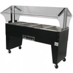 Advance Tabco B2-240-B-S Open Base Everyday Buffet Stainless Steel Two Pan Electric Hot Food Table with Stainless Steel Liners - Open Well - 208/240V Advance Tabco B2-240-B-S Open Base Everyday Buffet Stainless Steel Two Pan Electric Hot Food Table with Stainless Steel Liners - Open Well - 208/240V