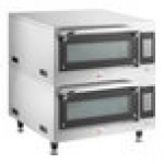 Cooking Performance Group HSIO-H-2 Electric Ventless Stainless Steel Double Deck High-Speed Impingement Oven - 208/240V, 1 Phase Cooking Performance Group HSIO-H-2 Electric Ventless Stainless Steel Double Deck High-Speed Impingement Oven - 208/240V, 1 Phase