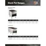 Cooking Performance Group CPG-DSPR-N Natural Gas Stock Pot Range - 160,000 BTU Cooking Performance Group CPG-DSPR-N Natural Gas Stock Pot Range - 160,000 BTU