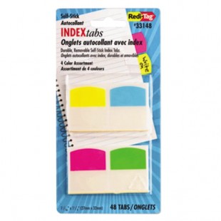 Redi-Tag 33148 Write-On 4 Assorted Color 1 1/16