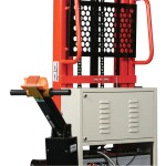 Wesco Industrial Products 2,200 lb. Power Drive Fork Stacker with 98 1/4
