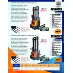 Ballymore 2,600 lb. Steel Battery-Powered Straddle Leg Fork Stacker with 114 Ballymore 2,600 lb. Steel Battery-Powered Straddle Leg Fork Stacker with 114