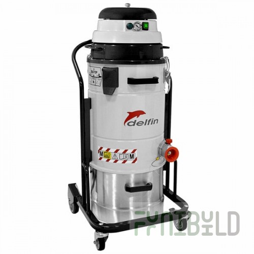 Delfin Industrial MISTRAL 201 BL D2 (V1101H) Certified Explosion-Proof Brushless Industrial Vacuum with HEPA Filtration - 115V, 1 Phase