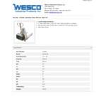 Wesco Industrial Products 272860 2,200 lb. Stainless Steel Electric Telescoping High Lift Pallet Truck