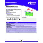 SC Johnson Professional® Kresto KCW130W 130-Count Cherry Heavy-Duty Hand Cleaning Wipes - 4/Case
