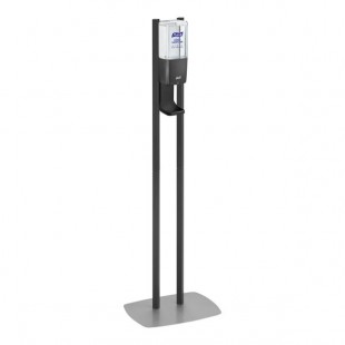 PURELL® 8214-DS ES10 1,200 mL Graphite Automatic Hand Sanitizer Dispenser with Floor Stand PURELL® 8214-DS ES10 1,200 mL Graphite Automatic Hand Sanitizer Dispenser with Floor Stand